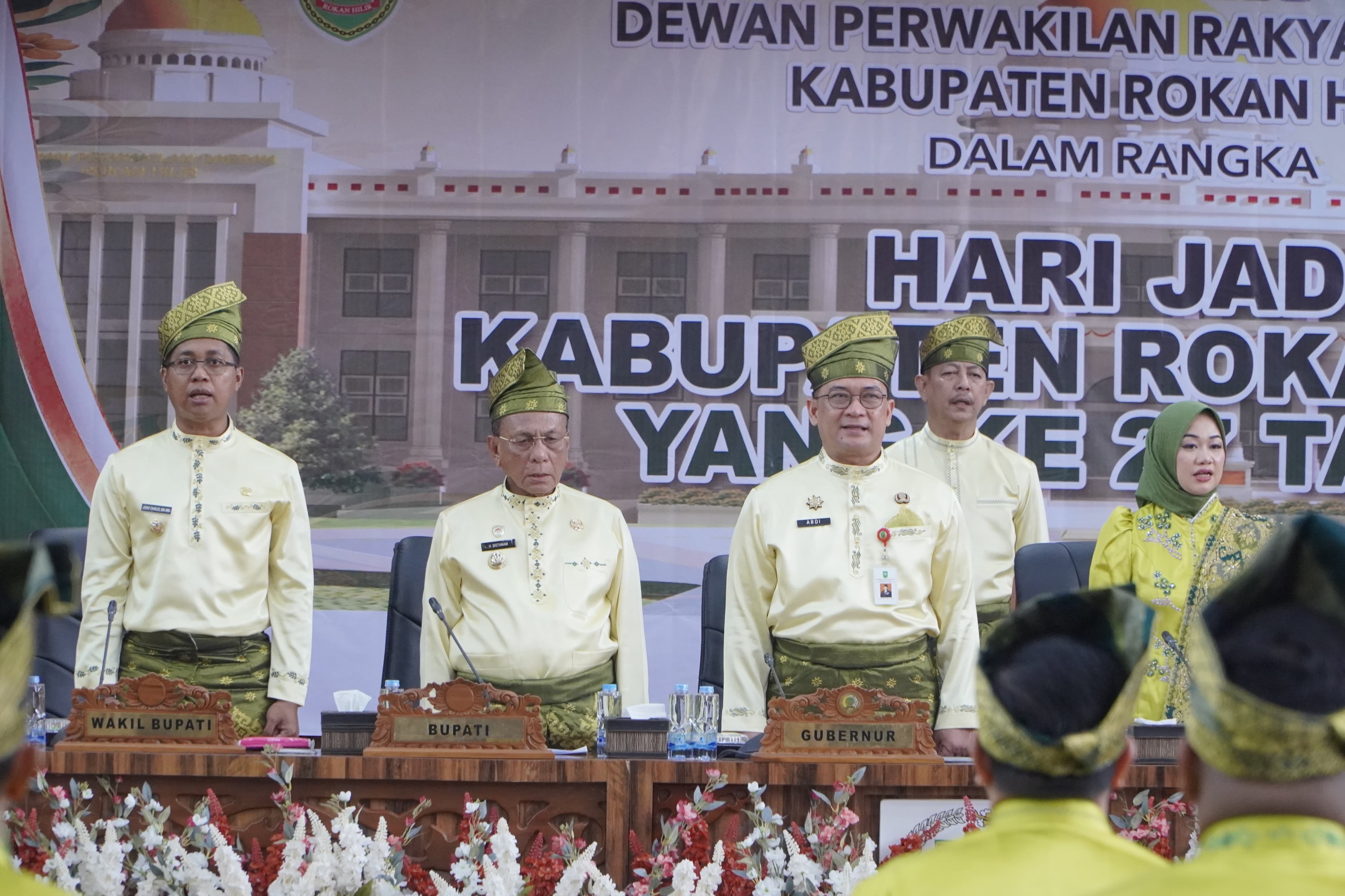 DPRD Rokan Hilir Gelar Rapat Paripurna HUT ke-27: Bupati H. Bistamam Tegaskan Komitmen Rohil Maju, Berbudaya, dan Berkelanjutan